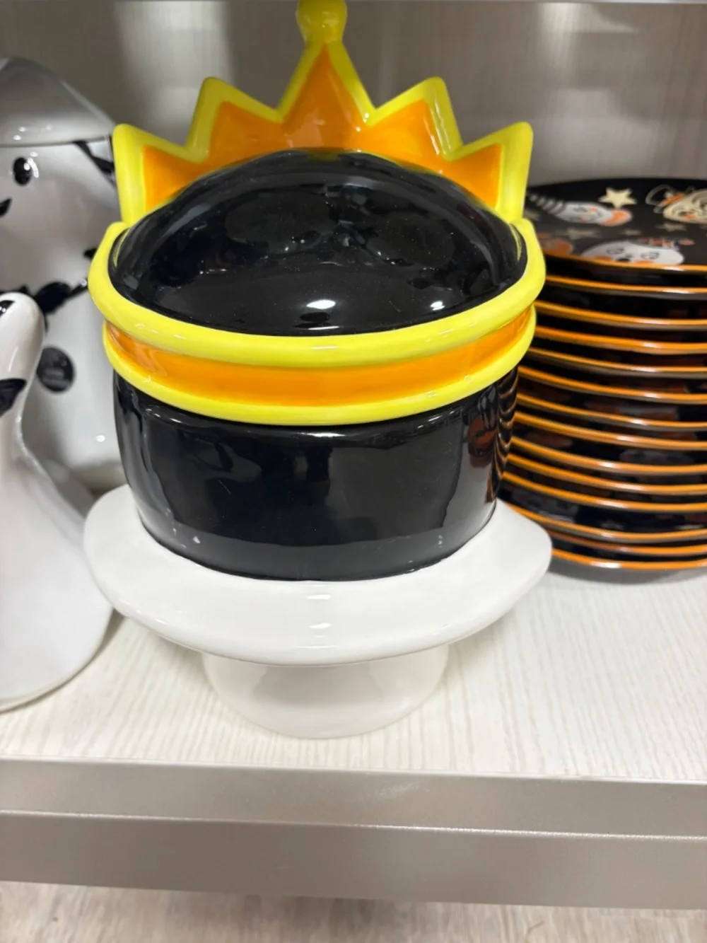 NEW! Disney Villains Evil Queen Sculpted Ceramic Cookie Jar